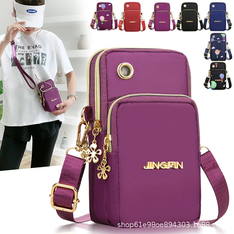 Crossbody Phone Pouch – Hands-Free Mini Bag for Running, Travel & Daily Use